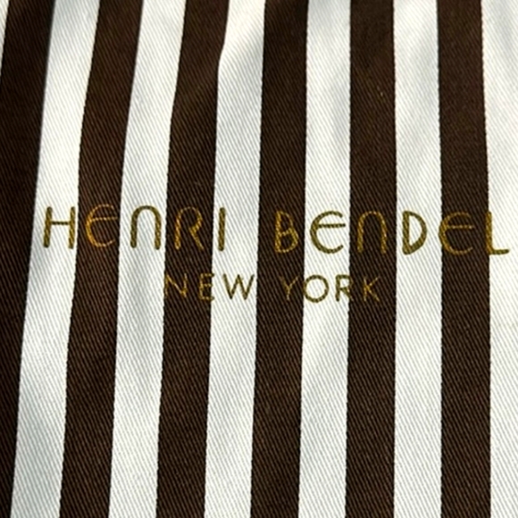 🤎 Henri Bendel ®️ Orange Leather Continental Zipper Wallet Preowned - Picture 8 of 12